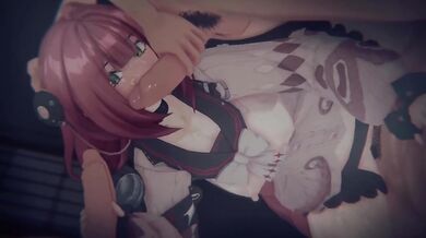 Zenless Zone Zero Yuzuha’s Spiritual Barrier Broken in Anal Gangbang DP Bukkake