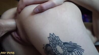 Perfect teen pussy moaning loud for cum