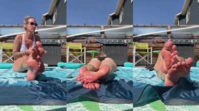 Girl Next Door’s Pink Wrinkled Soles Destroy Her Sexy Feet POV