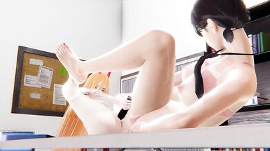 Kobeni x Power Hentai Chaos chainsaw man gangbang rough