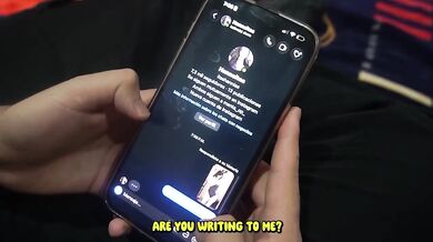My friend's girlfriend won't stop texting me got her curvy hips gaped raw