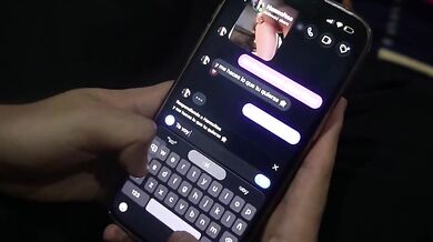 My friend's girlfriend won't stop texting me got her curvy hips gaped raw
