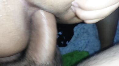 Stepdaughter anal destroyed gapping hole cumshot rough session