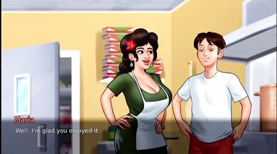 Step mom knew why I came cartoon hentai big tits game show