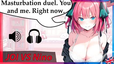Quick cum for hentai JOI instructions with Itsuki and Quintillizas