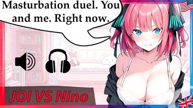 Quick cum for hentai JOI instructions with Itsuki and Quintillizas