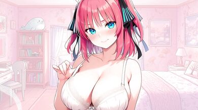 Quick cum for hentai JOI instructions with Itsuki and Quintillizas