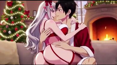 Christmas party with friend turns into wild sex orgy with big tits milf