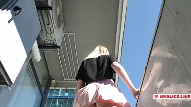 Milf busty classmate forgets panties in mini skirt teases raw pussy