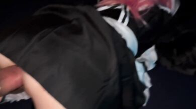 Petite Asian Maid Destroys Big Cock With Wet Sloppy Blowjob