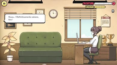 Profesora undressed game gamer jodered in anime HD