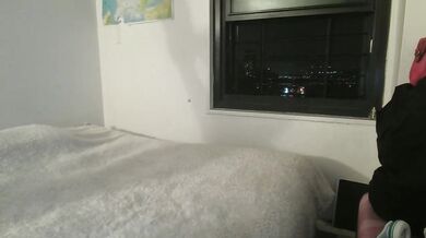 Amateur wife night time reality fucked in her apartment by ebony cock