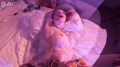 Perfect POV Fucking a natural redhead Brazilian bitch with fake big tits creampie pussy
