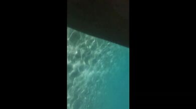 Petite brunette italian slut ditalino squirting on the beach