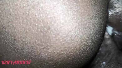 African amateurs ride black dick dripping pussy cream