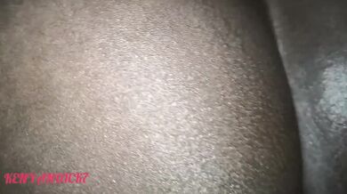African amateurs ride black dick dripping pussy cream
