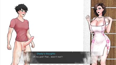 Milf teacher sucks dick Hentai cartoon big tits revealed