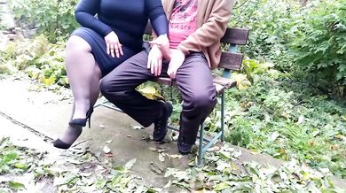 StepMom BBW Destroyed My Big Ass In The Public Park