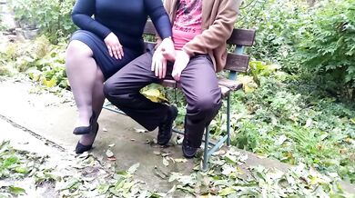 StepMom BBW Destroyed My Big Ass In The Public Park