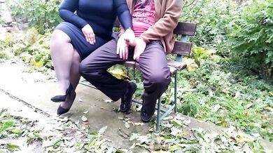 StepMom BBW Destroyed My Big Ass In The Public Park