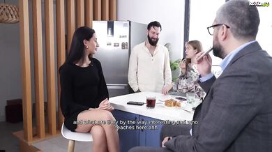 Eva Tender’s Sloppy Blowjob Dirty Talk Interview with Cum Eat