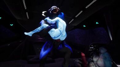 Cortana Gangbanged by Elites Anal Threesome Hentai orgasm