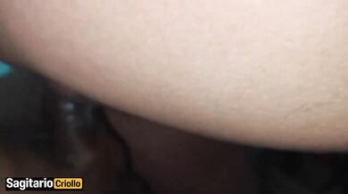 Blonde MILF creampies muscular skinny guy raw interracial mess