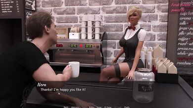 Quick cum drops during intense 3D gaming masturbation action