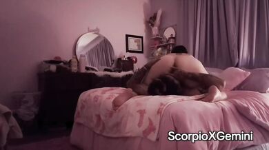 Lesbian wife finger fucked raw to squirting climax mess