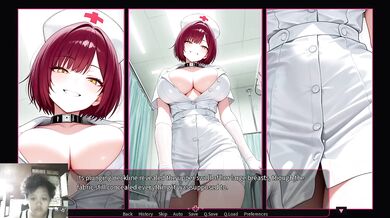 Teasing nurse with that ass till I bawl my guts out hentai gameplay