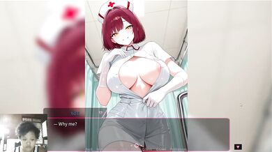 Teasing nurse with that ass till I bawl my guts out hentai gameplay