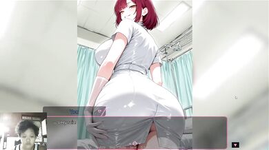 Teasing nurse with that ass till I bawl my guts out hentai gameplay