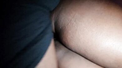 Big Ass Ebony College Slut Rides BBC Doggystyle in Redroom Shaking Loudly