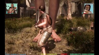 Goddess Gaia Crushed Me Literally Squashed Under Her Foot