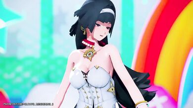 Astra Yao absolutely destroyed her big ass and tits dancing raw cum gutters MMD LILAC