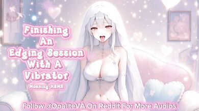 Edging Sesh Destroyed with Vibrator Moaning ASMR sounds