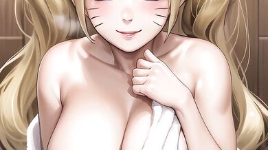 Hokage's sister gets ravaged big boobs whore in vanilla hentai