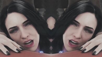 Black cocks destroy hot anime girl in 3D hardcore anal