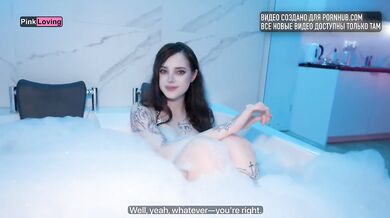 Delivery guy fucks hot tub girl hard in pinkloving POV