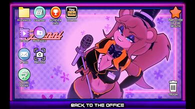 Fap night at Frenni's club with animatronic dick trashed by transgender big dick hentai game