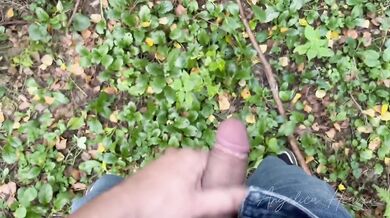 Blonde anal babe destroyed in the woods by wild stranger