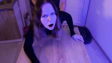 My cheating blonde wife will do anything for a casino deposit doggy deepthroat creampie