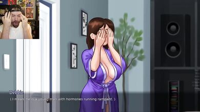 Teacher Milf beats her meat in shower while groping big tits