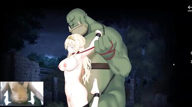 Huge milf destroyed by orc gang brutal creampie rough bdsm