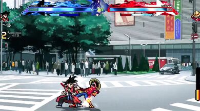 Goku vs Luffy brutal anime battle spills cum