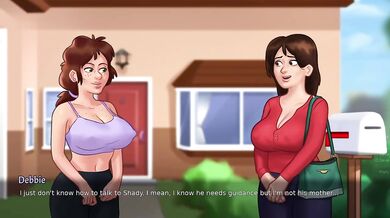 Jenny's Big Tits ruined her stepson in this lewd parody saga part 6