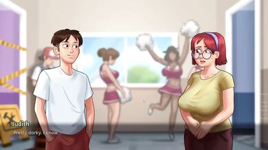 Jenny's Big Tits ruined her stepson in this lewd parody saga part 6