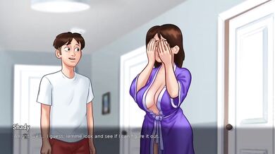 Jenny's Big Tits ruined her stepson in this lewd parody saga part 6