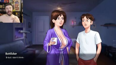 Milf teacher needs help with chores big tits squish tight while she begs