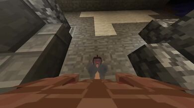 Reverse gangbang with 3 goblins in a cave POV blowjob